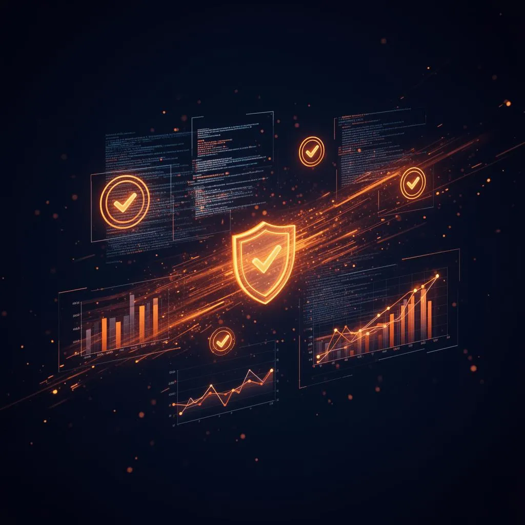 AI compliance and analytics visualization